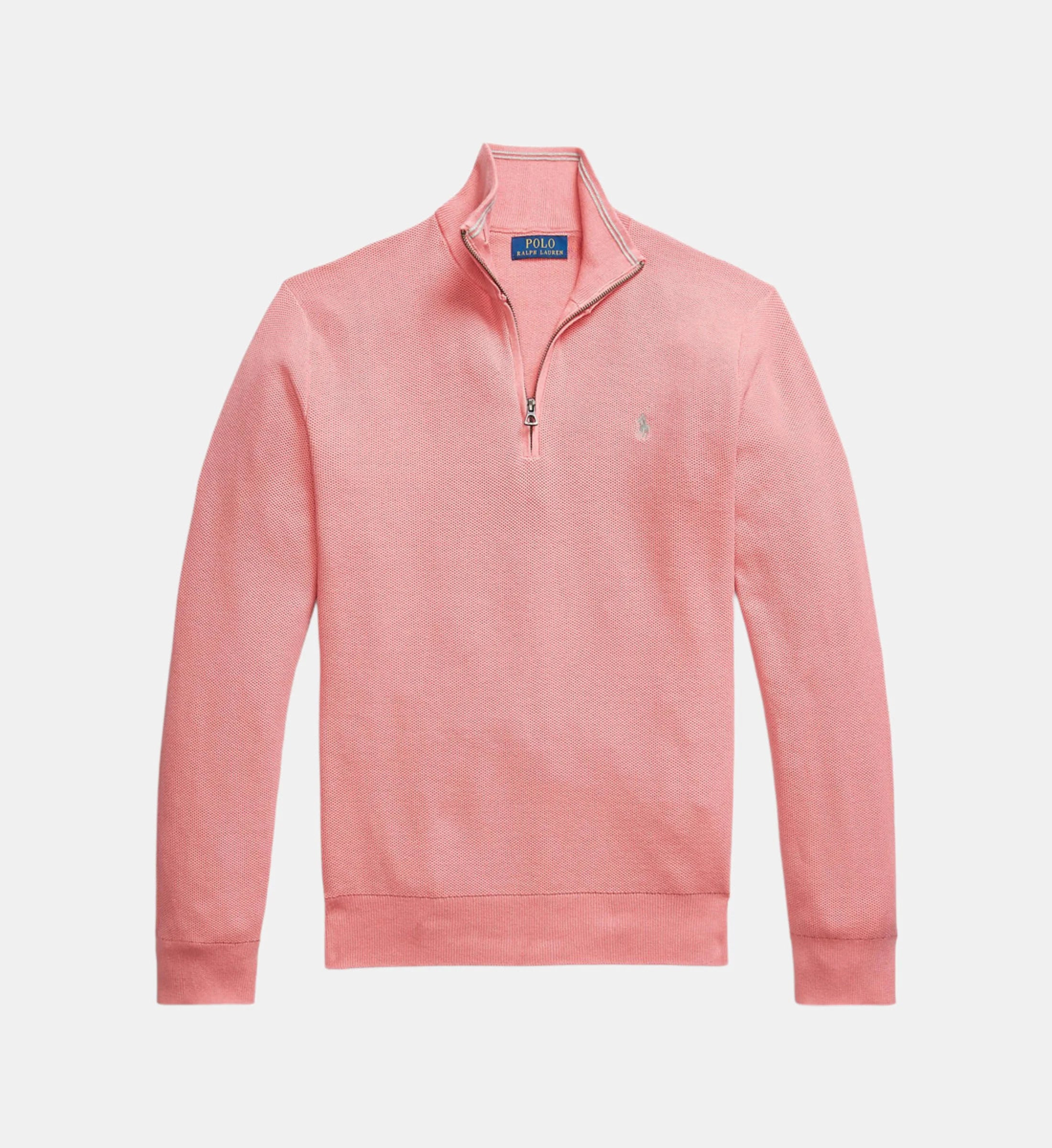 Pull droit col camionneur coton piqué